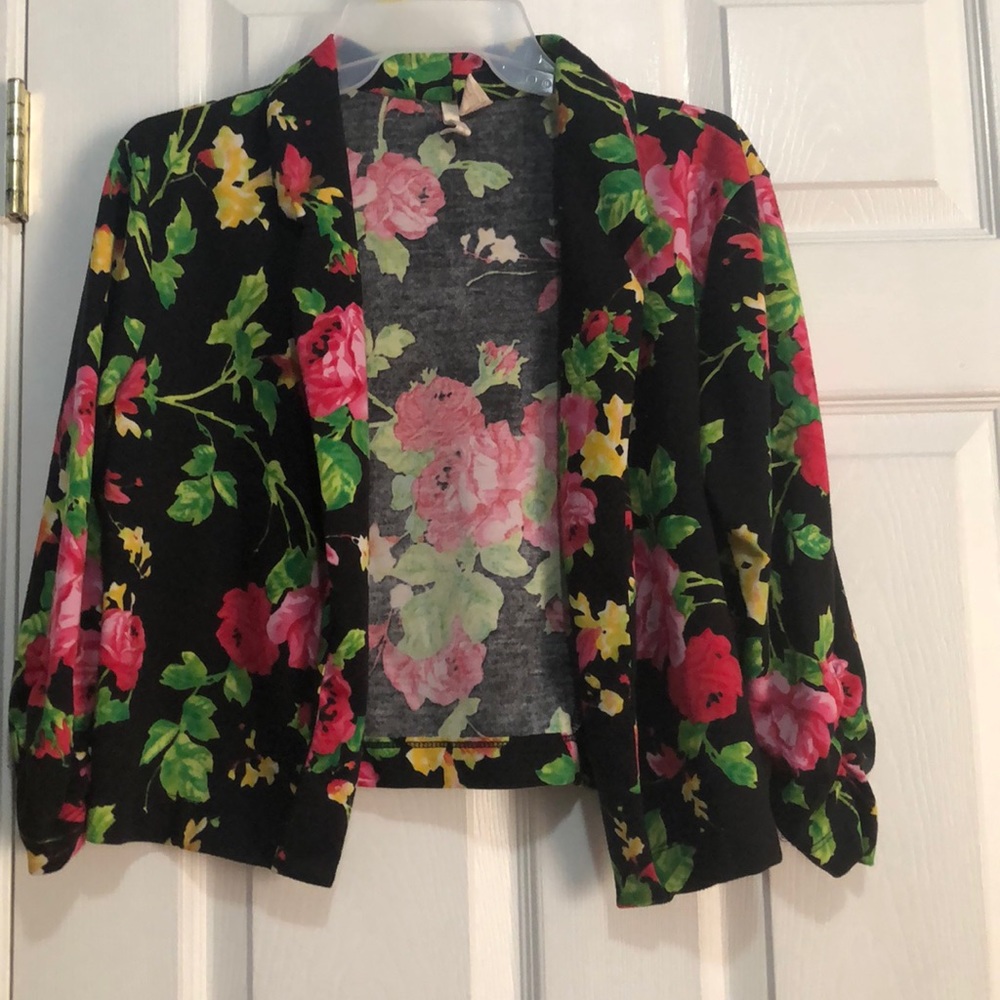 Floral Blazer
